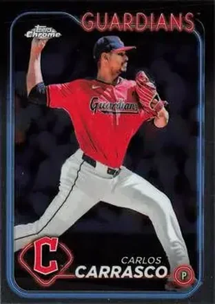 2024 Topps Chrome Update #USC4 - Carlos Carrasco - Cleveland Guardians