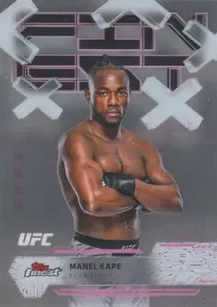 2025 Topps Finest UFC #30 - Manel Kape