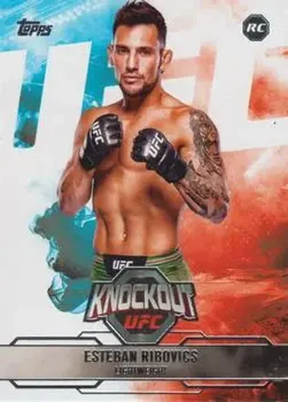 2025 Topps Knockout UFC #21 - Esteban Ribovics