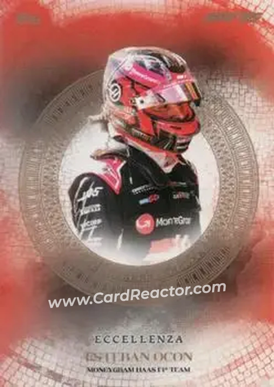 2025 Topps Eccellenza Formula 1 #NNO - Esteban Ocon - MoneyGram Haas F1 Team