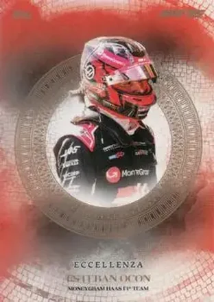 2025 Topps Eccellenza Formula 1 #NNO - Esteban Ocon - MoneyGram Haas F1 Team