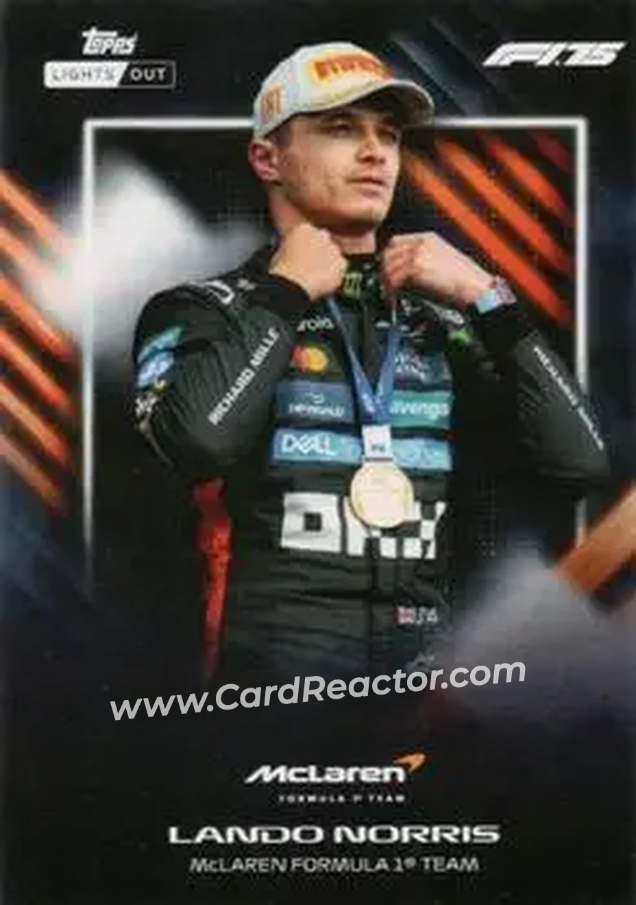 2025 Topps Lights Out Formula 1 #NNO - Lando Norris - McLaren F1