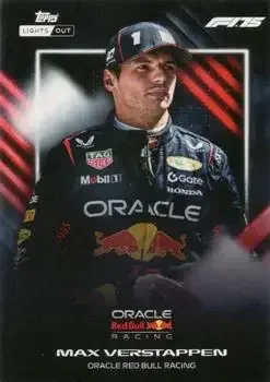 2025 Topps Lights Out Formula 1 feature card