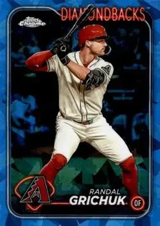 2024 Topps Chrome Update Sapphire Edition #USCS6 - Randal Grichuk - Arizona Diamondbacks