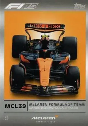 2025 Topps Turbo Attax F1 #11 - McLaren F1 Team - McLaren F1