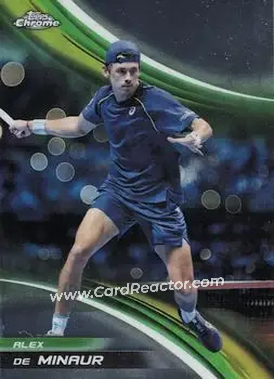 2025 Topps Chrome #12 - Alex de Minaur - Front