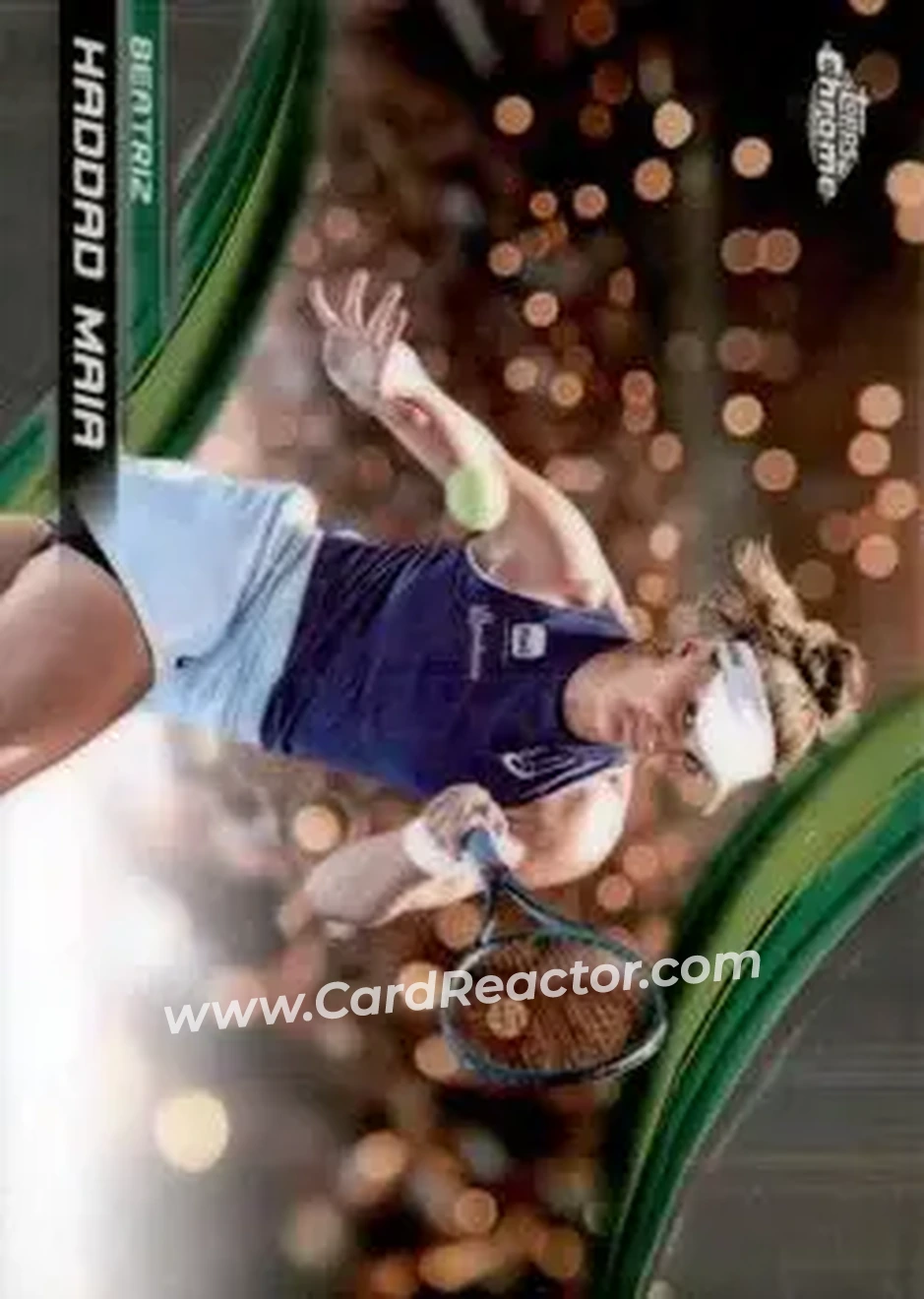 2025 Topps Chrome #13 - Beatriz Haddad Maia - Front