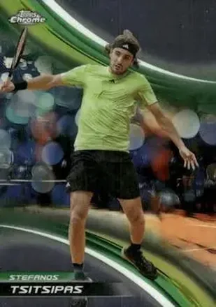 2025 Topps Chrome #14 - Stefanos Tsitsipas