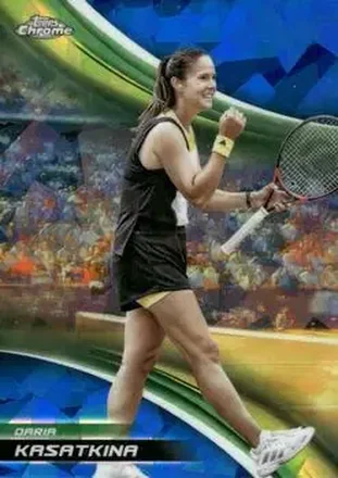 2025 Topps Chrome Sapphire Edition #11 - Daria Kasatkina