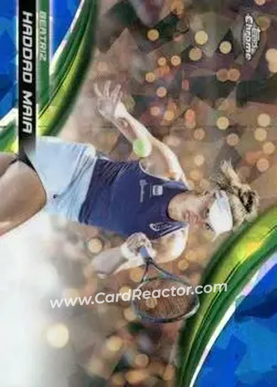 2025 Topps Chrome Sapphire Edition #13 - Beatriz Haddad Maia - Front