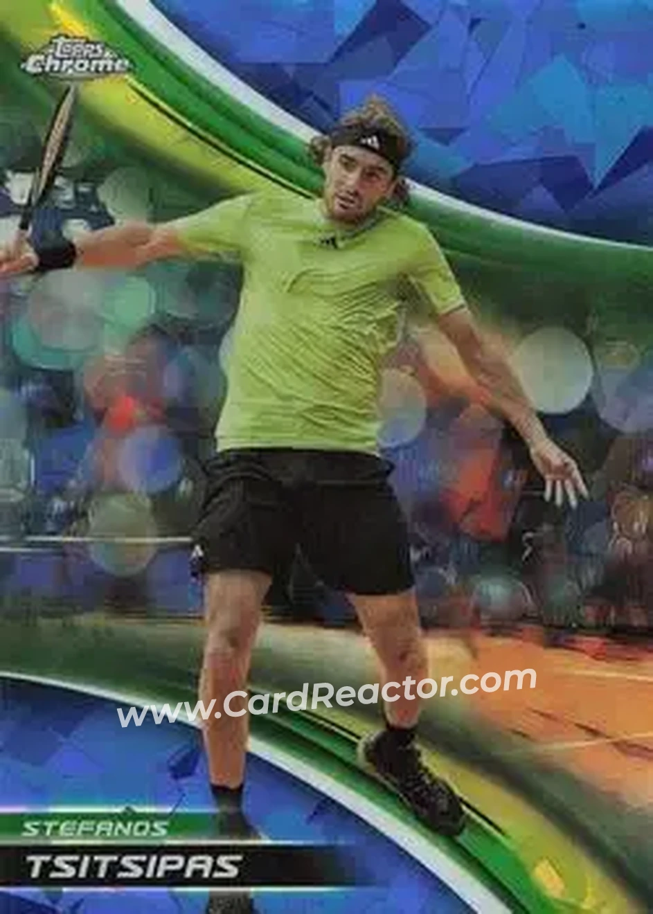 2025 Topps Chrome Sapphire Edition #14 - Stefanos Tsitsipas