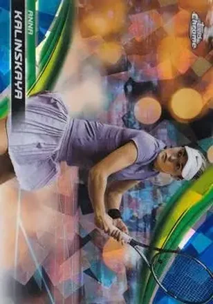 2025 Topps Chrome Sapphire Edition #17 - Anna Kalinskaya