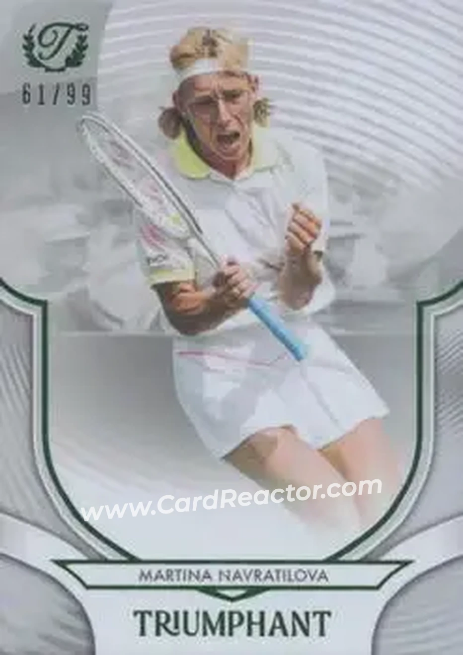 2025 Topps Triumphant #19 - Martina Navratilova