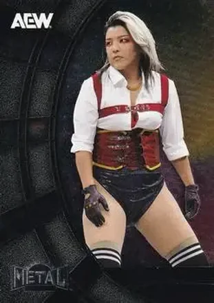 2025 SkyBox Metal Universe AEW #20 - Hikaru Shida
