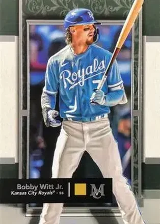 2024 Topps Museum Collection #3 - Bobby Witt Jr. - Kansas City Royals