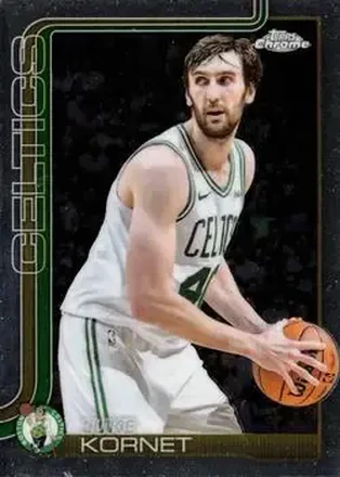 2025-26 Topps Chrome #37 - Luke Kornet - Boston Celtics 2025-26 Topps Chrome #37 - Luke Kornet - Boston Celtics