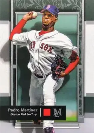 2024 Topps Museum Collection #10 - Pedro Martinez - Boston Red Sox