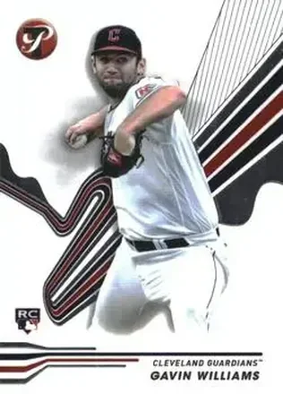 2024 Topps Pristine #1 - Gavin Williams - Cleveland Guardians