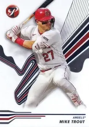 2024 Topps Pristine #8 - Mike Trout - Los Angeles Angels