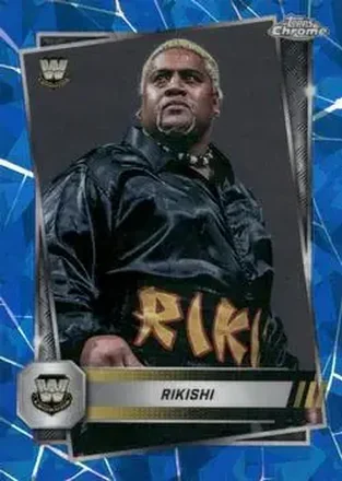 2025 Topps Chrome Sapphire Edition WWE #11 - Rikishi