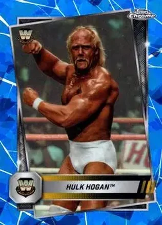2025 Topps Chrome Sapphire Edition WWE #12 - Hulk Hogan