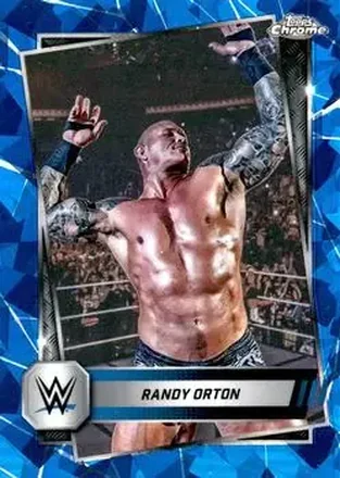 2025 Topps Chrome Sapphire Edition WWE #14 - Randy Orton