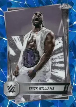 2025 Topps Chrome Sapphire Edition WWE #15 - Trick Williams