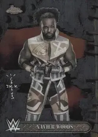 2025 Topps Chrome WWE x Cactus Jack #18 - Xavier Woods