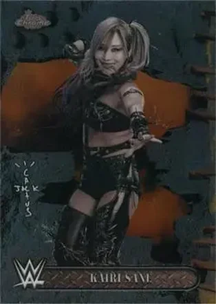 2025 Topps Chrome WWE x Cactus Jack #19 - Kairi Sane