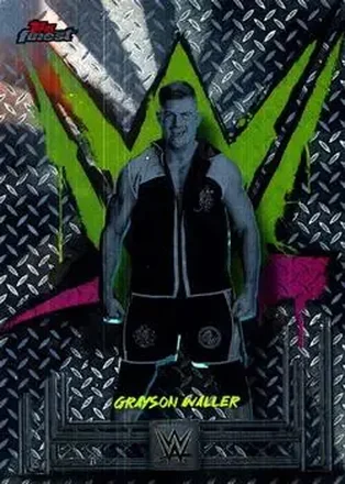 2025 Topps Finest WWE #19 - Grayson Waller