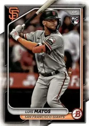2024 Bowman #12 - Luis Matos - San Francisco Giants