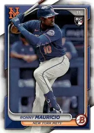 2024 Bowman #13 - Ronny Mauricio - New York Mets
