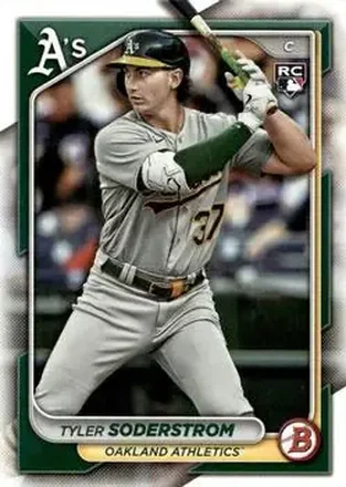2024 Bowman #15 - Tyler Soderstrom - Oakland Athletics