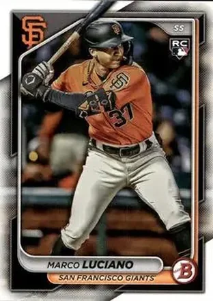 2024 Bowman #18 - Marco Luciano - San Francisco Giants