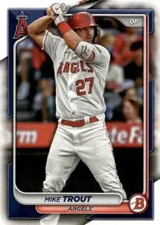2024 Bowman #19 - Mike Trout - Los Angeles Angels