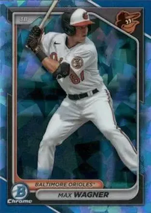 2024 Bowman Sapphire Edition #BCP-18 - Max Wagner - Baltimore Orioles