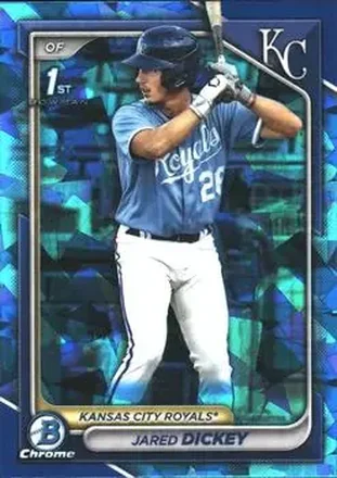 2024 Bowman Sapphire Edition #BCP-19 - Jared Dickey - Kansas City Royals