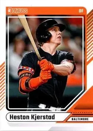 2024 Donruss #14 - Heston Kjerstad - Baltimore Orioles