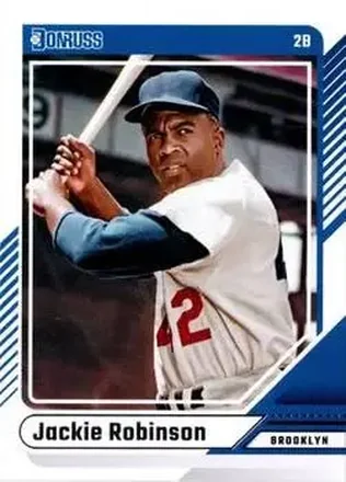 2024 Donruss #16 - Jackie Robinson - Brooklyn Dodgers