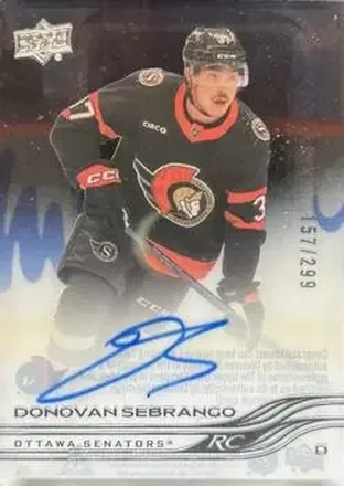2025-26 Upper Deck Clear Cut #CC-DO - Donovan Sebrango - Ottawa Senators