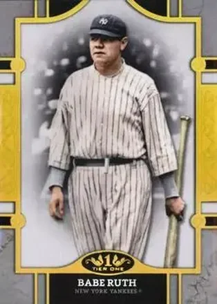 2024 Topps Tier One #3 - Babe Ruth - New York Yankees