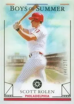 2024 Panini Boys of Summer #11 - Scott Rolen - Philadelphia Phillies