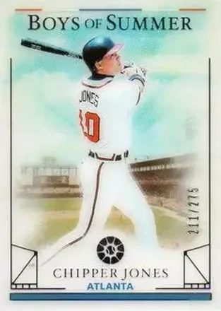 2024 Panini Boys of Summer #14 - Chipper Jones - Atlanta Braves