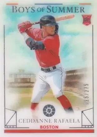 2024 Panini Boys of Summer #20 - Ceddanne Rafaela - Boston Red Sox
