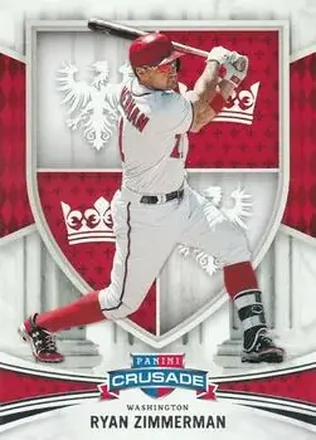 2024 Panini Crusade #19 - Ryan Zimmerman - Washington Nationals