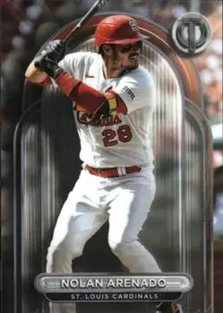 2024 Topps Tribute #8 - Nolan Arenado - St. Louis Cardinals