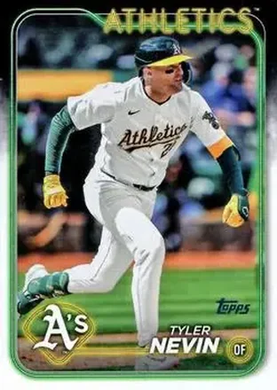 2024 Topps Update #US3 - Tyler Nevin - Oakland Athletics