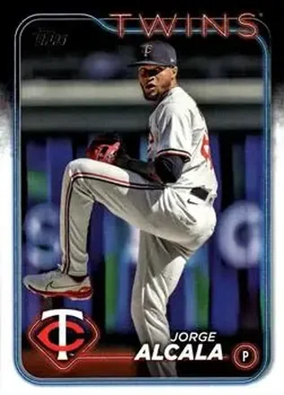 2024 Topps Update #US4 - Jorge Alcala - Minnesota Twins