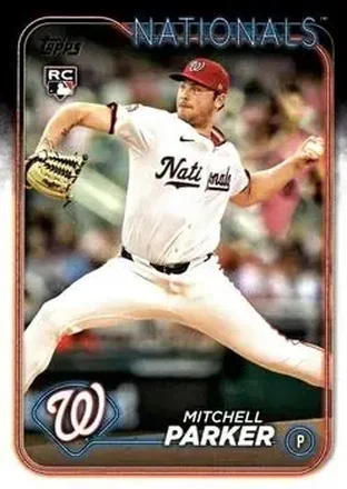 2024 Topps Update #US5 - Mitchell Parker - Washington Nationals