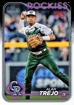 2024 Topps Update #US7 - Alan Trejo - Colorado Rockies